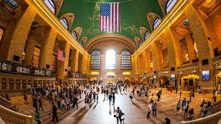 Walking Tour of Grand Central Terminal — New York City 【4K】🇺🇸 [upl. by Min]