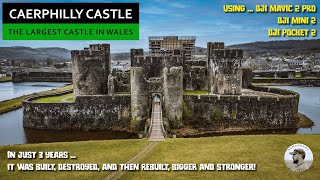 Caerphilly Castle  The Largest in Wales 2nd in Britain [upl. by Gershon]