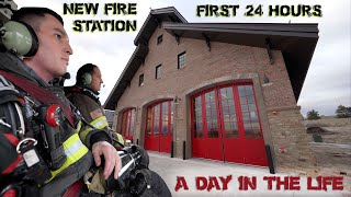 First 24 Hours in a New Fire Station  A Day in the Life [upl. by Adeys]