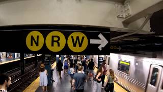 ⁴ᴷ The Busiest NYC Subway Station Times Square–42nd StreetPort Authority Bus Terminal [upl. by Nealy635]