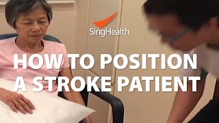 How To Position A Stroke Patient [upl. by Ursas]