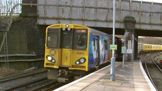 Half an Hour at 216  Birkenhead North Station 1022017  Class 507 508 terminus [upl. by Renell]