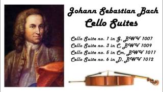 Johann Sebastian Bach  Cello suites in 432 Hz great for reading or studying [upl. by Sulohcin686]