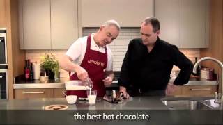 How to make a hot chocolate using an aerolatte milk frother [upl. by Dleifxam86]