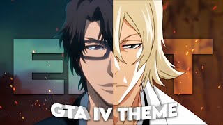 Aizen x Urahara  GTA IV Theme Edit [upl. by Culbert69]